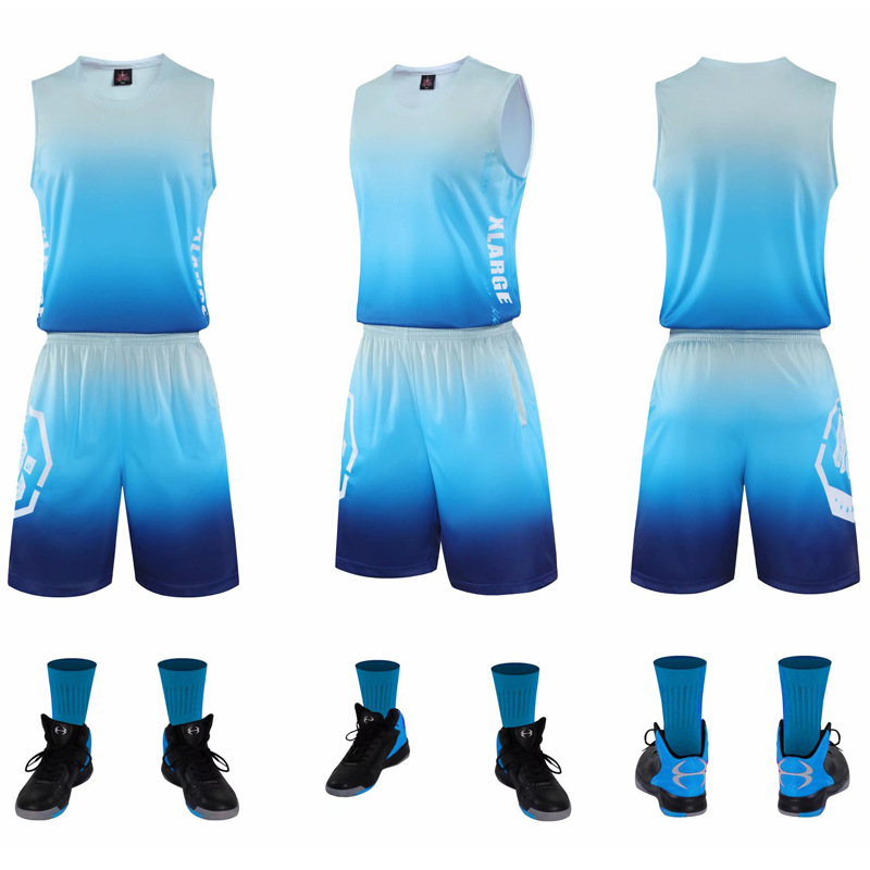 Teen Boys Basketball Jersey Set - Custom Sports Vests & Training Uniforms