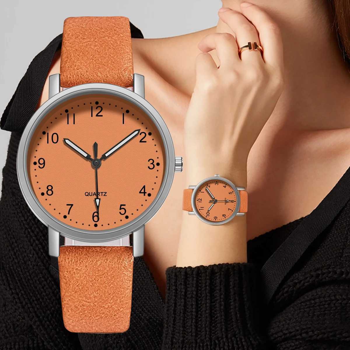 Vintage Watch For Women Leather Strap Wristwatch Quartz Watches Women Clock Ladies Watch Gift Reloj Mujer relojes de mujer XJ250527