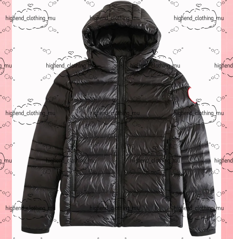 Jacket Jacket Designer White Duck Down Jacket Jacket Men Winter Coat With White Black Badge Quality Canada Coats Jacket 0E1