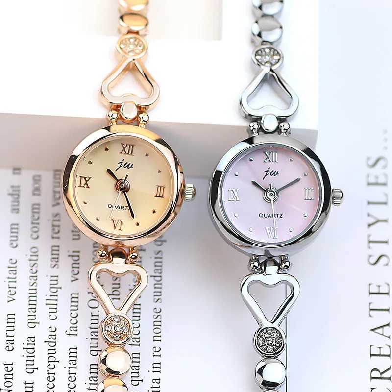 Women Bracelet Watch Exquisite Silver Rose Gold Ladies Luxury Wristwatches Rhinestone Simple Fashion Female Quartz Relogio Clock XJ250527