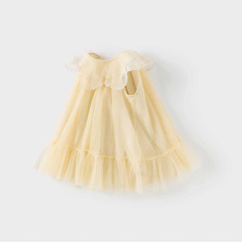 Dave Bella Girls Baby Fashion Mesh Princess Dress Casual Summer Gentle Sweet Charm Cute Dress Birthday Party Outdoor DB2251405 X250528
