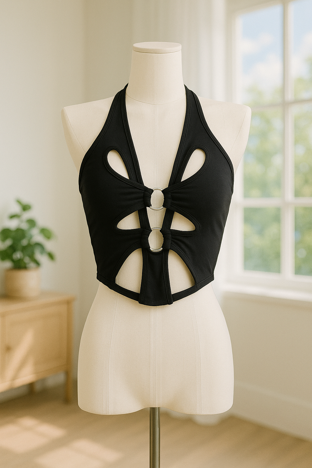 Fashion Women Crop Tops Summer Cropped Backless Cami Tank Top