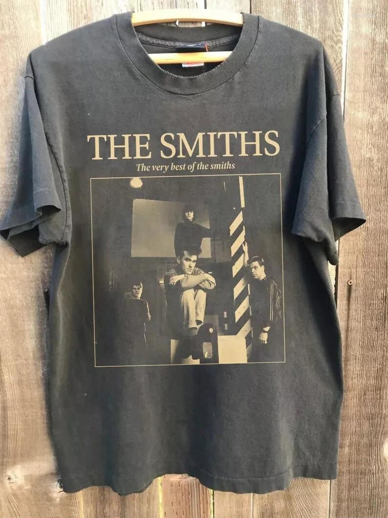 Men's T Shirts The Smiths T-Shirt Unisex Summer And Women's Retro Fashion Cotton Top