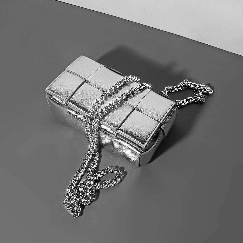 Free Collocation With Detachable Straps And Chains Cross Body Chest For Women Sier Designer Fold Shoulder Bag