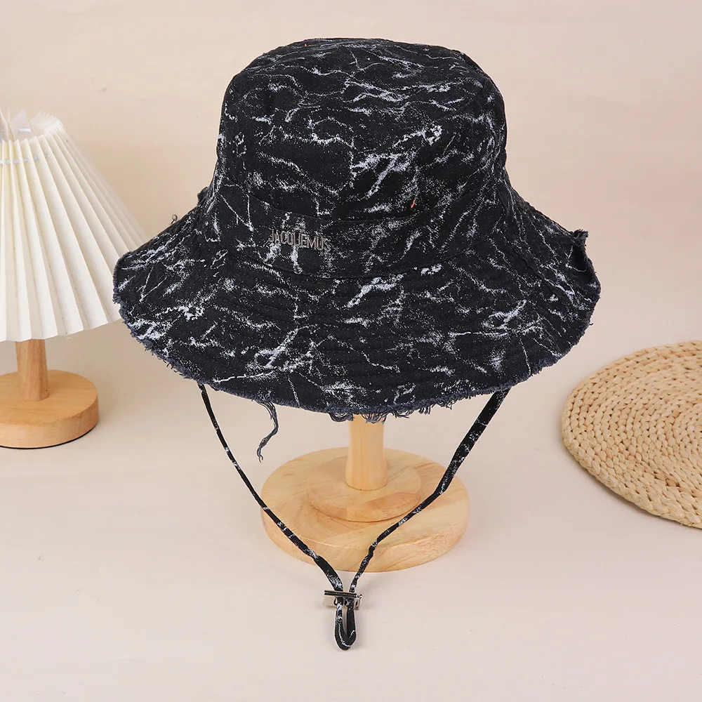 1 Pc Korean Version of Fisherman Hat Female Foldable Retro All-match Travel Edge Visor Hat Temperament Show Face Small Basin Hat 250528