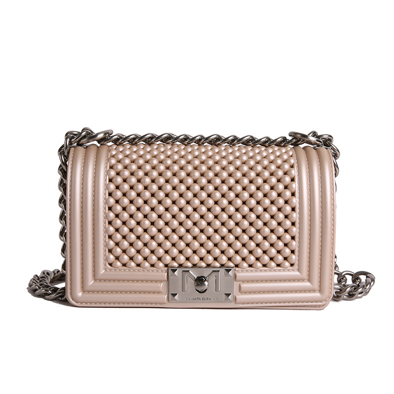 Top Brand High Quality New Small Jelly Bag for Women 2025 New Trendy Fashion Versatile Shoulder Crossbody Bag Stylish Small Square Bag New Free Delive