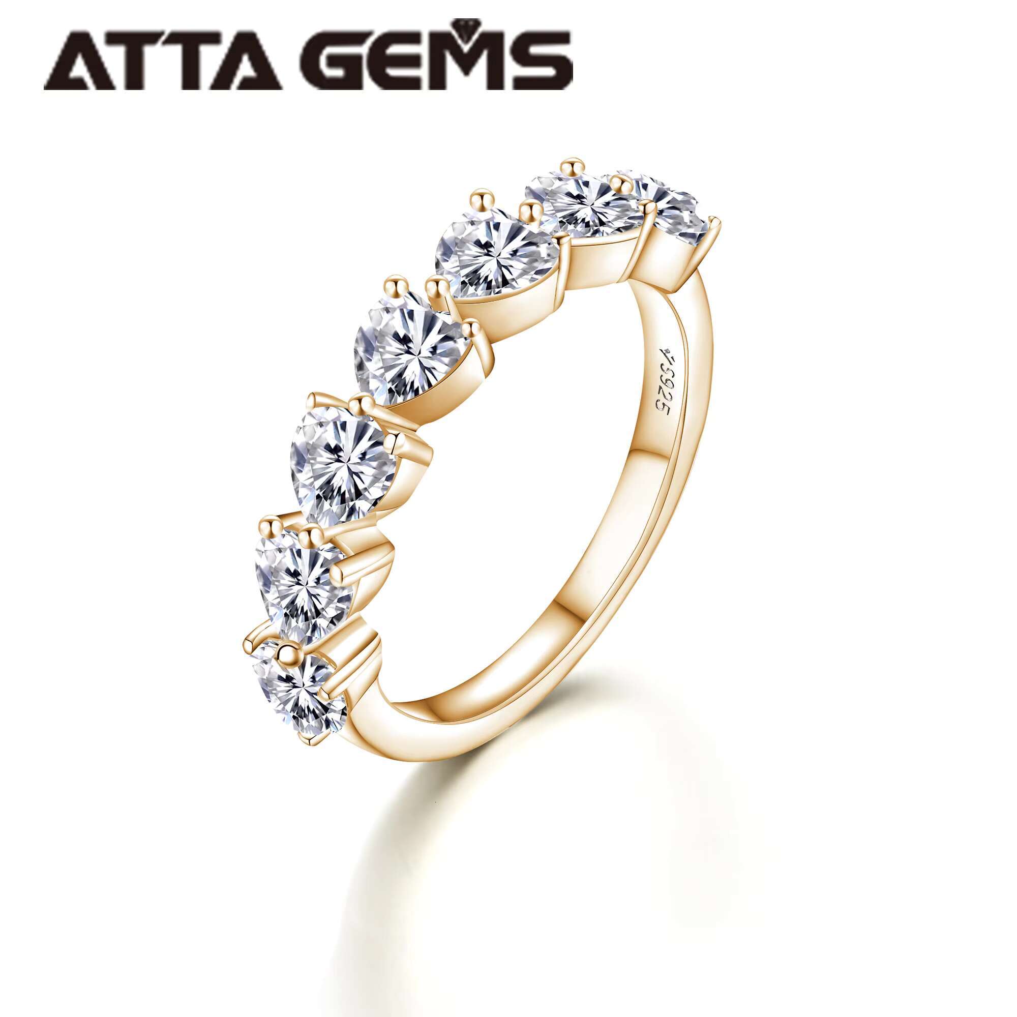 Fine Jewelry D Color VVS Heart Cut Moissanite 925 Sterling Silver Wedding Engagement Ring for Women With Gra Certificate