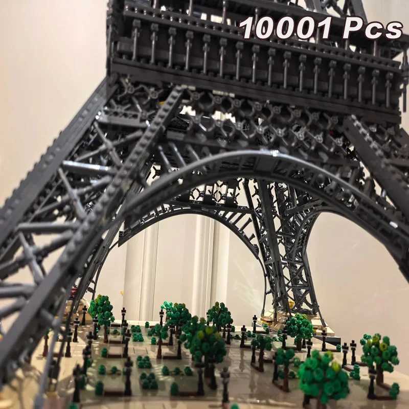 1.5M Eiffel Tower compatible 10307 10001pcs PARIS Architecture Model Building Block Brick Kit Adult Children Toy Gift Set Z250528