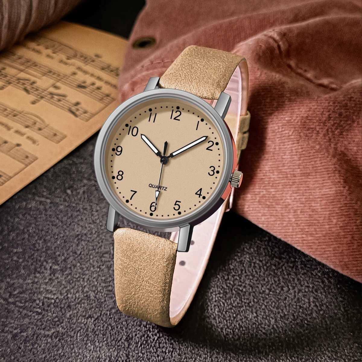 Vintage Watch For Women Leather Strap Wristwatch Quartz Watches Women Clock Ladies Watch Gift Reloj Mujer relojes de mujer XJ250527