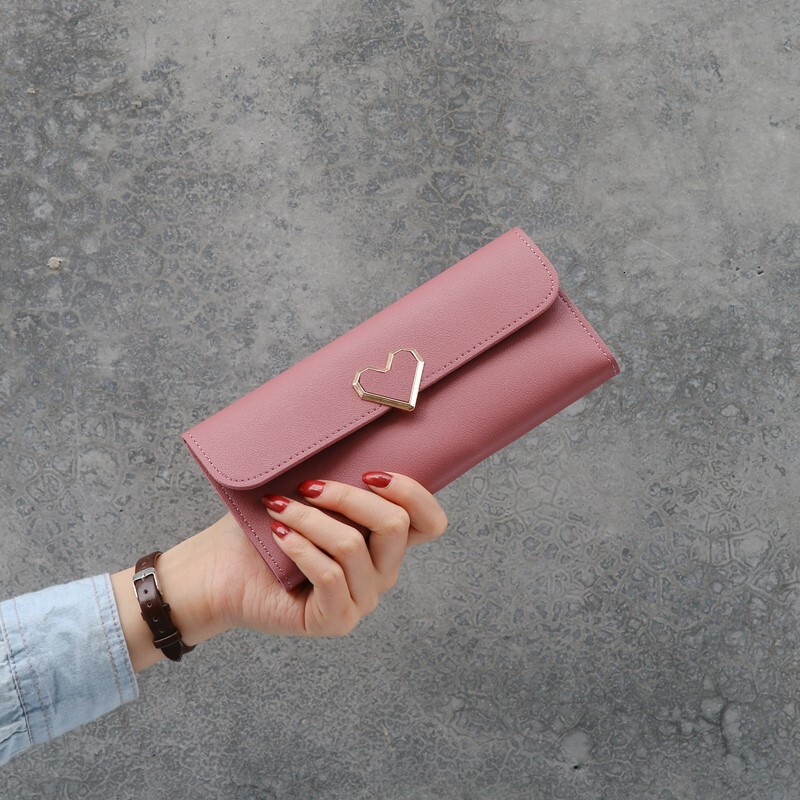 New Simple Wallet fashion Korean Style Fashion Cute Coin Wallet Women s Wallet Slender Designer Large Capacity Daily fashion Commuter Men s Wallet
