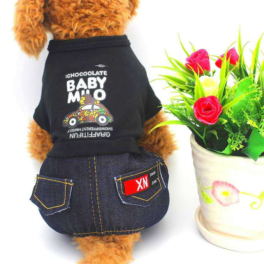 Monkey Driving Printed Four Legged Clothes