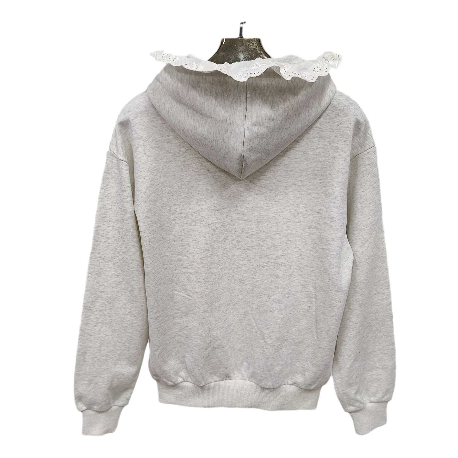 KO1604 Heavyweight Hoodies Sweatshirts Summer Custom Zipper New Lace Sweatshirts