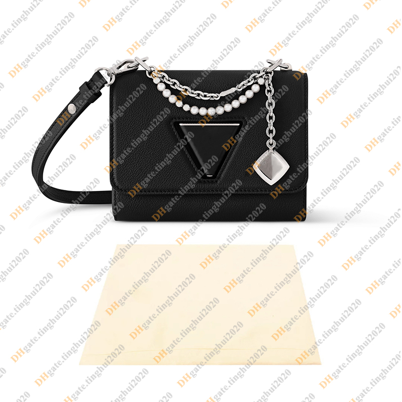 Designe Chain Bag Crossbody Bag Casual Luxury Ladies Fashion Twist Shoulder Bags Totes Handbag Top Handbag TOP Mirror Quality M14636 M14342 M14341 Pouch Purse s 593
