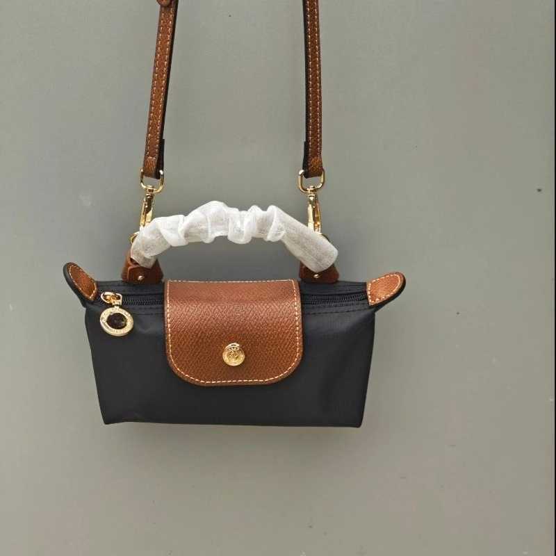 Mini Nylon Dumpling Bun N Perforated Single Shoulder Wens Handbag Multi-functional Spring and Autumn Single Shoulder Bun Z250528