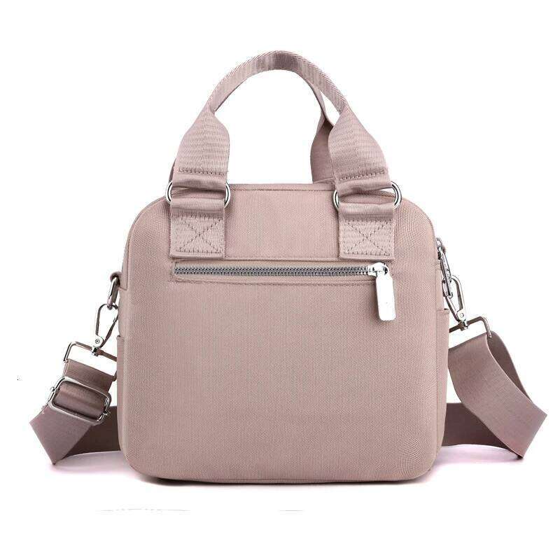 Fashion 3 Layers Women Shoulder High Quality Durable Nylon Mommy Handbag Pretty Style Multi-Pockets Female Shopping Bag