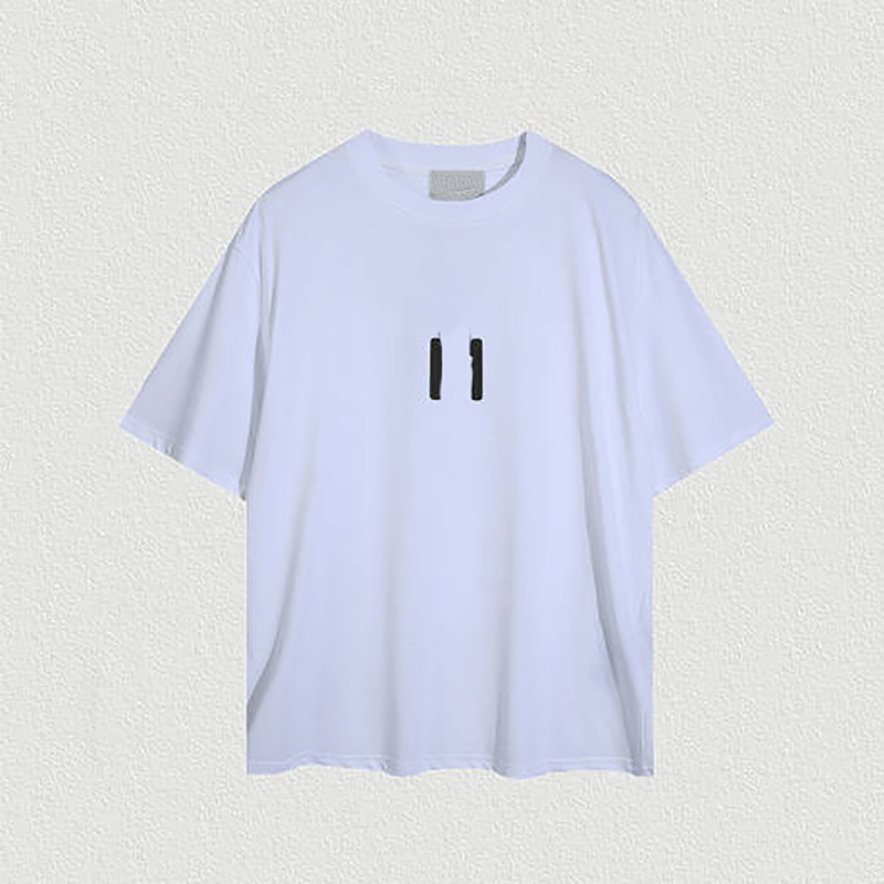 T-shirt imprimé de peur des hommes de créateur