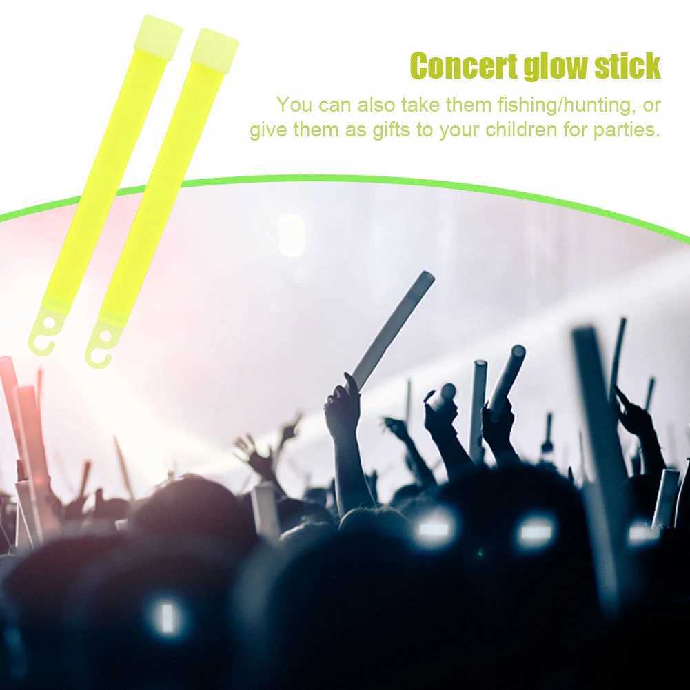 10/5/1Pcs LED Glow Sticks Bulk RGB Glow Foam Stick Cheer Tube Dark Light Halloween Birthday Wedding Party Decor Supplies W250528
