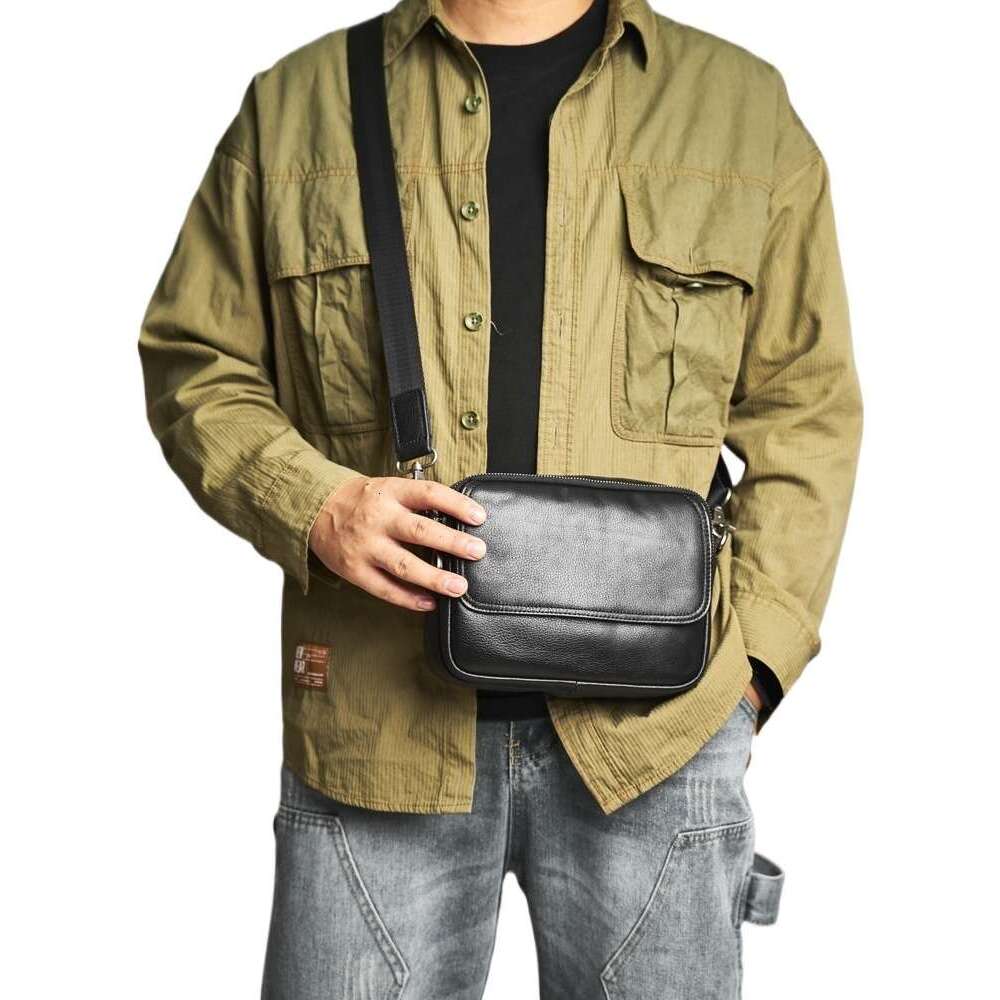 Designer Bag NASVA Genuine Leather Men S Shoulder Casual Crossbody Mini Small Satchel Messenger Bag For Inch Ipad