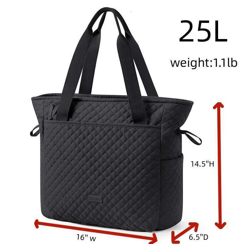 25L Large Women Tote Bags BAGSMART Top Handle Handbags Light Overnight Shoulder Bag For Work School Travel