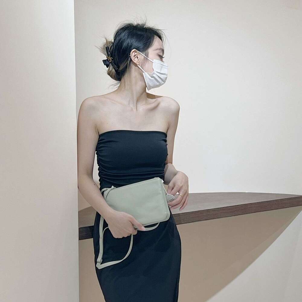 2023 New Multi-layer Personality Crossbody Simple Single Shoulder Niche Design Genuine Leather Women's Bag