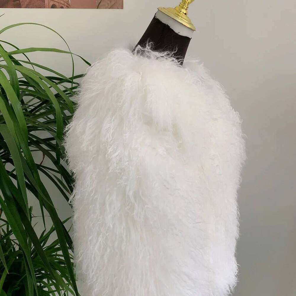 wool new winter autumn fashion elegant fur women's real Mongolian sheepskin coat fluffy