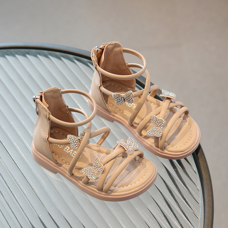 Girls Sandals with Butterfly Designer Shoes Girl Princess Shoes Littlesprouts for Kids Sandals Toddler Size US6C-US13C C0677