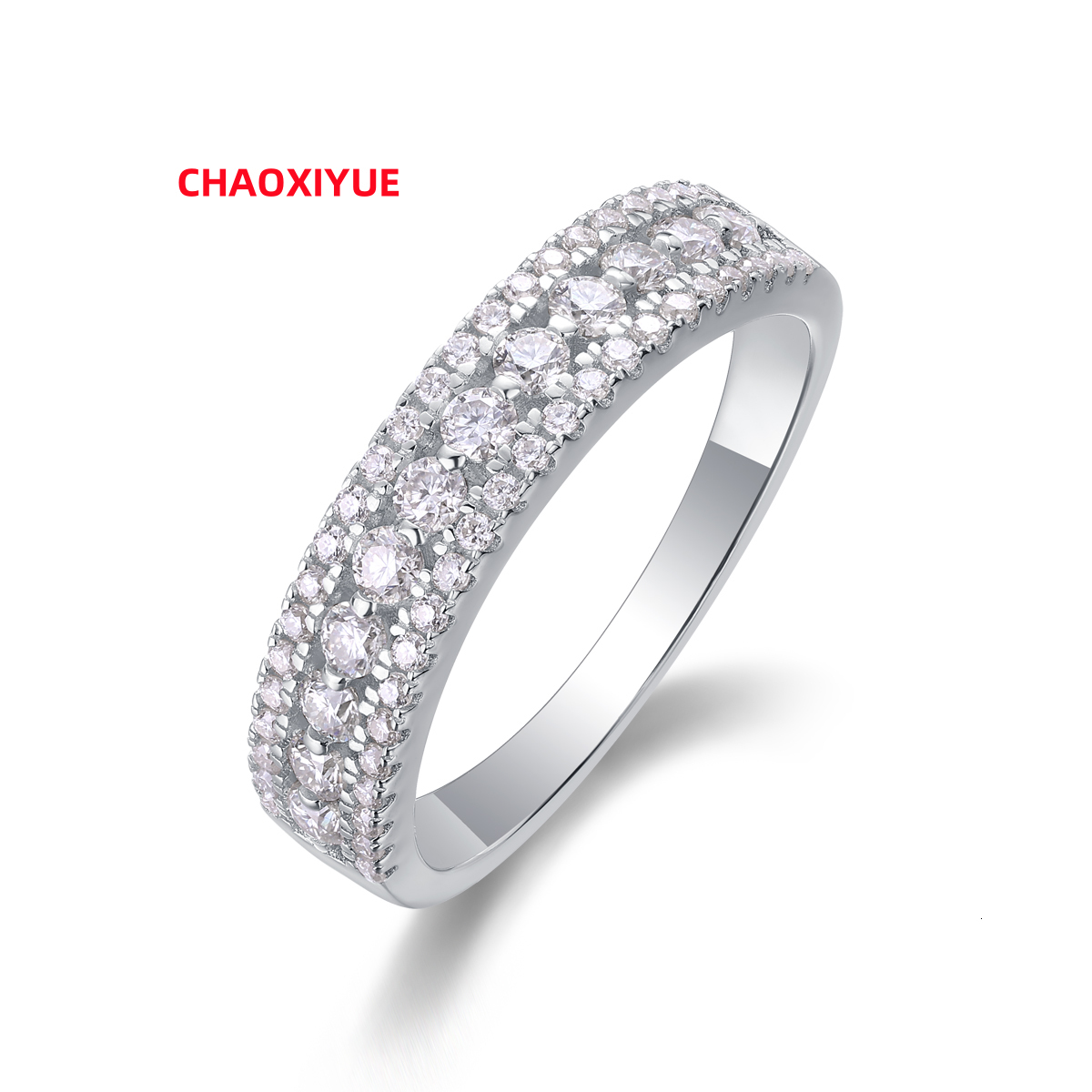 Custom High Quality Moissanite Diamond Rings 925 Sterling Silver Wedding Engagement Ring for Women Fine Jewelry Rings