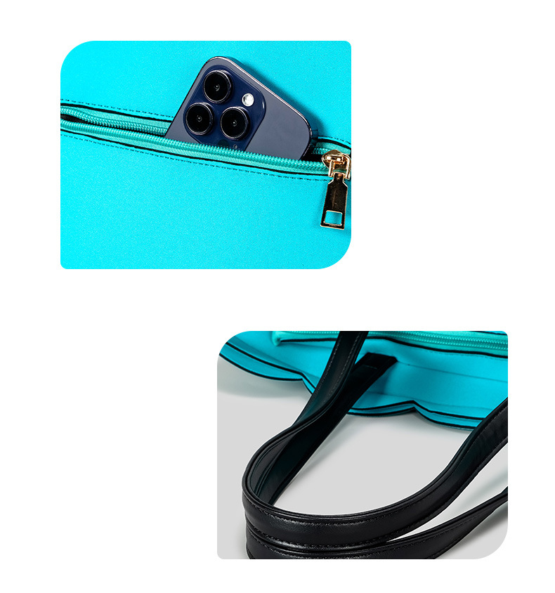 Adult Trendy Pleated Flower Handbag Ins Design PU Splicing Square Shoulder Bag Women's Fashion 3D Flower Casual Tote Bag