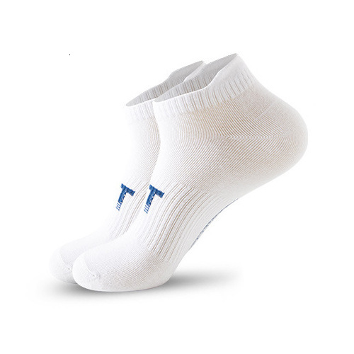 Men's Short Spring Summer Thin Letter Sport Cotton Breathable Sweat-Absorbing Boat Socks