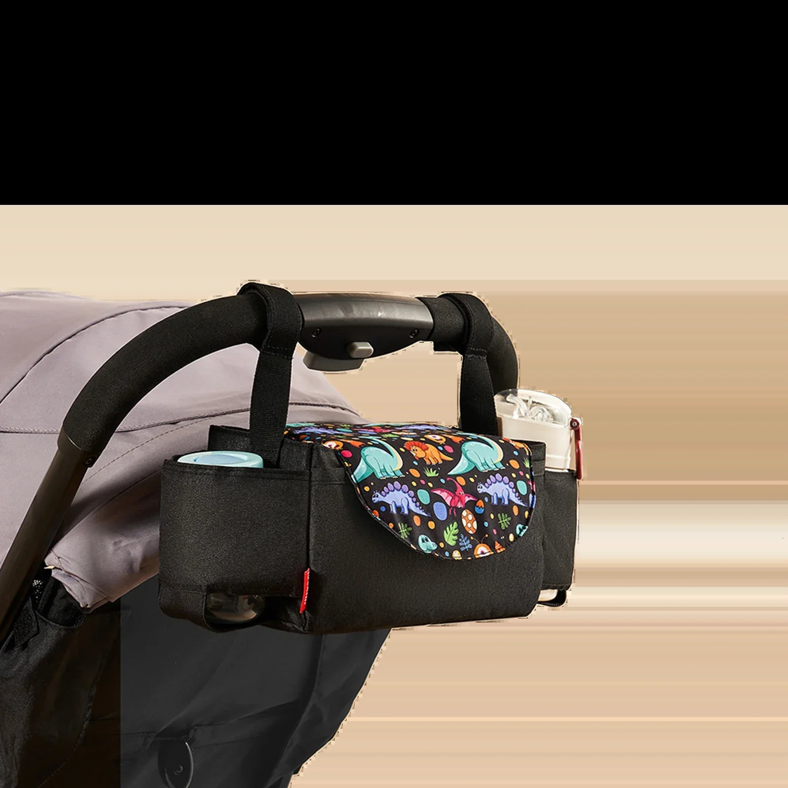 Large Capacity Mummy Storage Bag For Baby Diaper Care Milk Bottle Insulation Bags Stuff Collection Stroller Accessories 250527