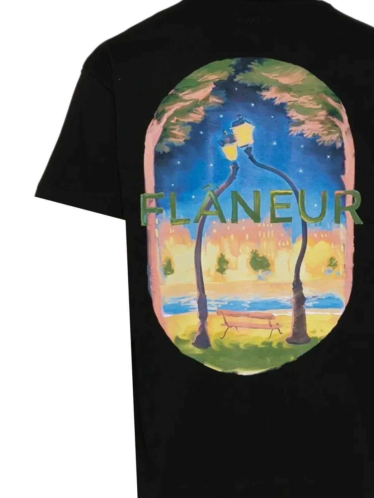Flaneur Homme Floral Graphic Brand Pattern Printed T-shirts Summer Luxury Brand Pure Cotton Men and Women T-shirts X250528