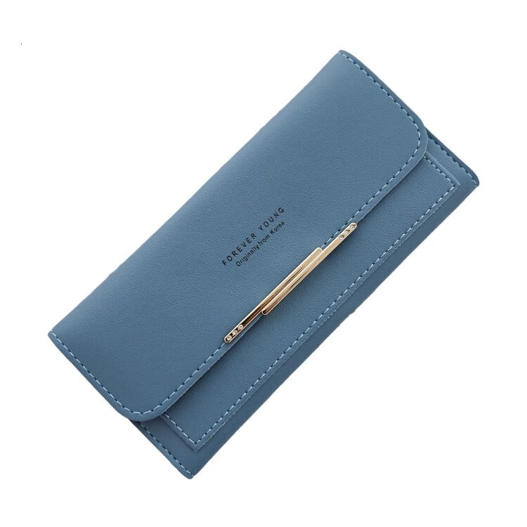 Free shipping designer wallet for Women Long 2025 New Korean and Japanese Style Large Capacity Multi-Card Slot Fashion Simple Versatile Foldable Clutc