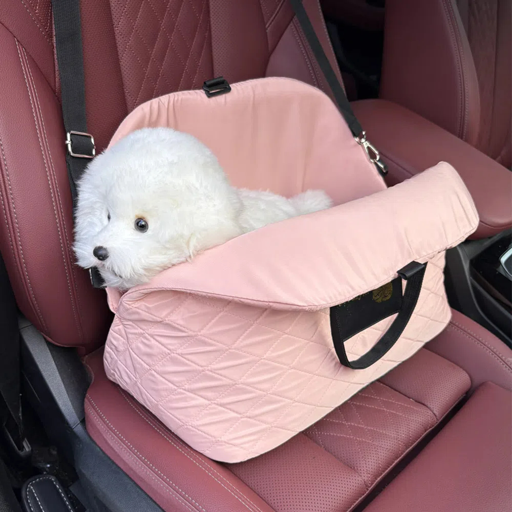 Cat and dog bagCar pet bagSmall dog bagNylon waterproof portable pet bedCrossbody bag