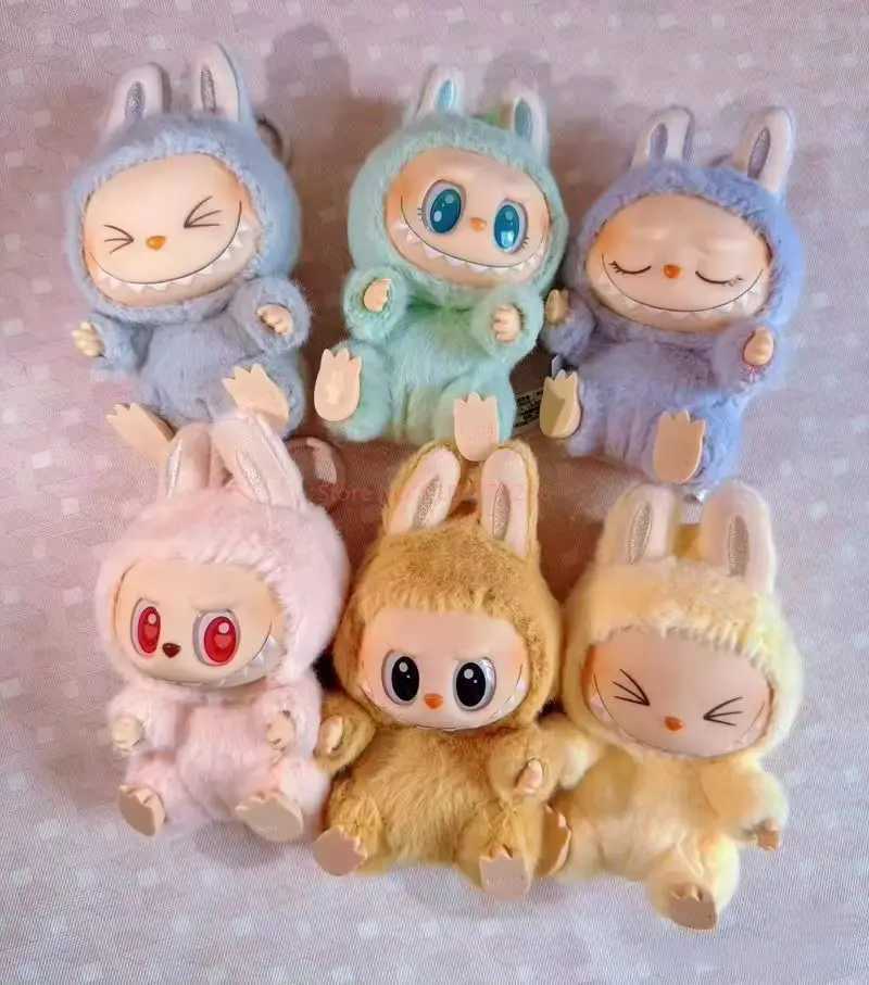 New Reissue Labubu Anime Figure The Monsters Labubu Sit-Down Party Series Vinyl Pendant Doll Collection Decoration Gifts Toys X250528