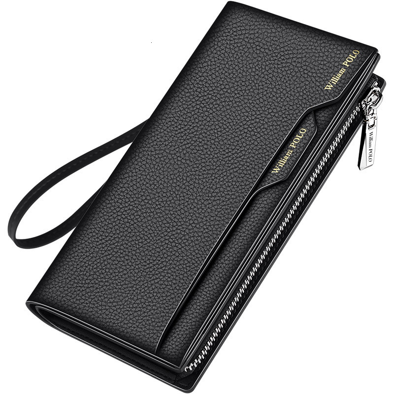 Free Shipping Designer Wallet Men's Fashion Brand High-quality Soft Leather Handbag Genuine Leather Coin Purse Business Card Bag Business Card Ho