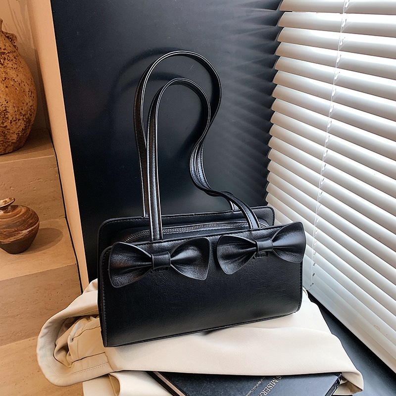 Top brand high-quality new free designer bag Korean bow 2025 new fashionable shoulder bag crossbody bag new free designer bag