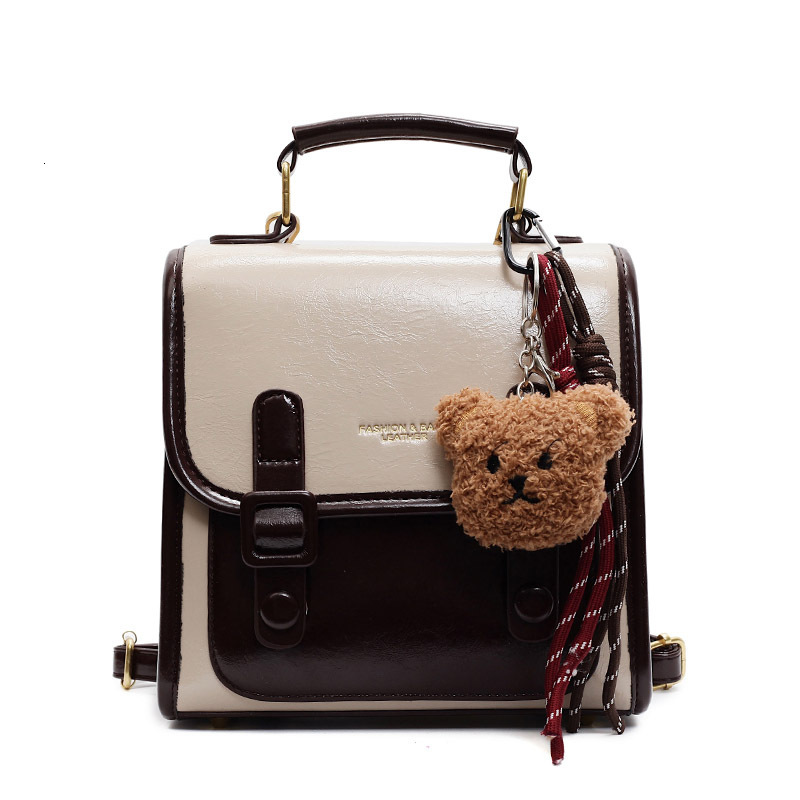 Free Shipping Designer Bag Leisure Niche High-end Hand-held Small Square Bag For Women Versatile Commuting Western-style College Style Backpack