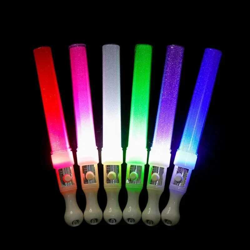 Party Glow Sticks 3 Modes Flashing LED Light Sticks Glow in The Dark Party Supplies Sensory Toy for Kids Reusable W250528