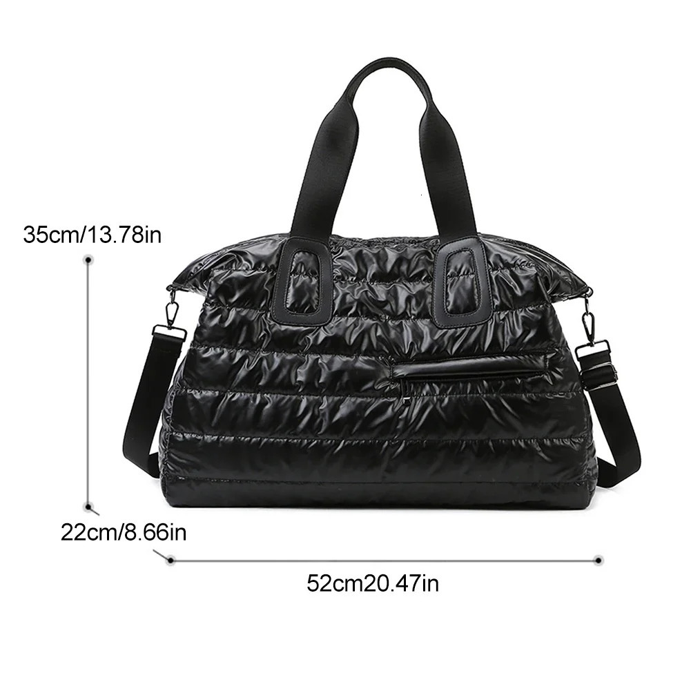 Wet Dry Separation Gym Fitness Bag Large Capacity Weekend Handbags Multifunctional Nylon Messenger Bag Waterproof for Gym Sports 250522
