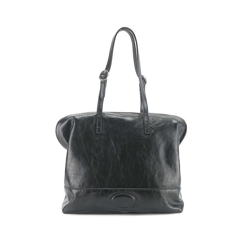 New Women's Large Capacity Tote Fashion Simple Shoulder Niche High-end Feel Underarm Handbag Crossbody Bag