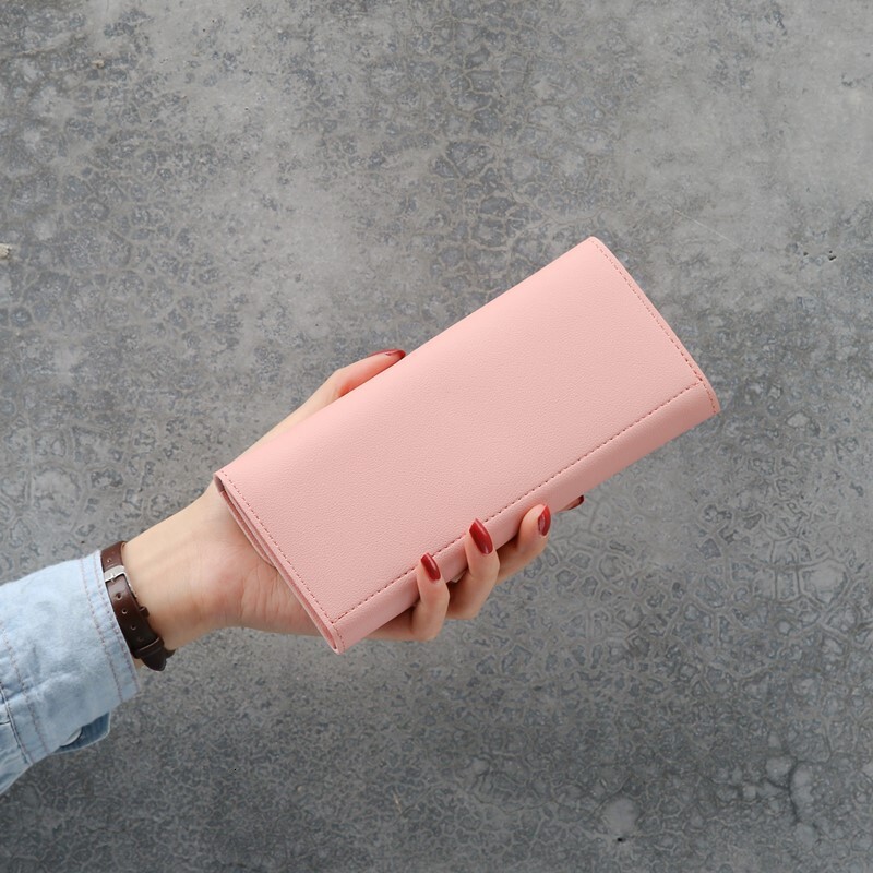 New Simple Wallet fashion Korean Style Fashion Cute Coin Wallet Women s Wallet Slender Designer Large Capacity Daily fashion Commuter Men s Wallet