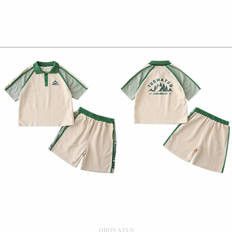 Couples Matching Outfit for Family Look Clothes Set Polo Shirt And Shorts 2 Pieces Clothing Suit Summer Dad Mom Baby Costume 250528