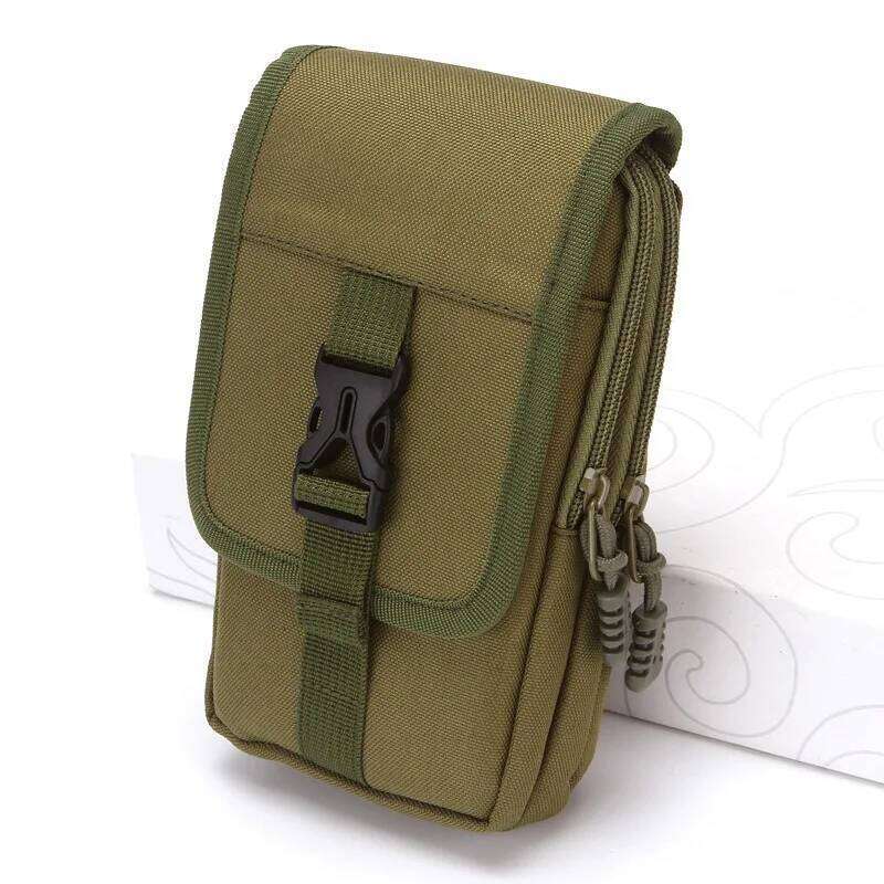 Men Wallet Double Layer Waist Outdoor Sports Waterproof Military Phone Bag Belt Bags Camping Hunting Tactical Fanny Pack