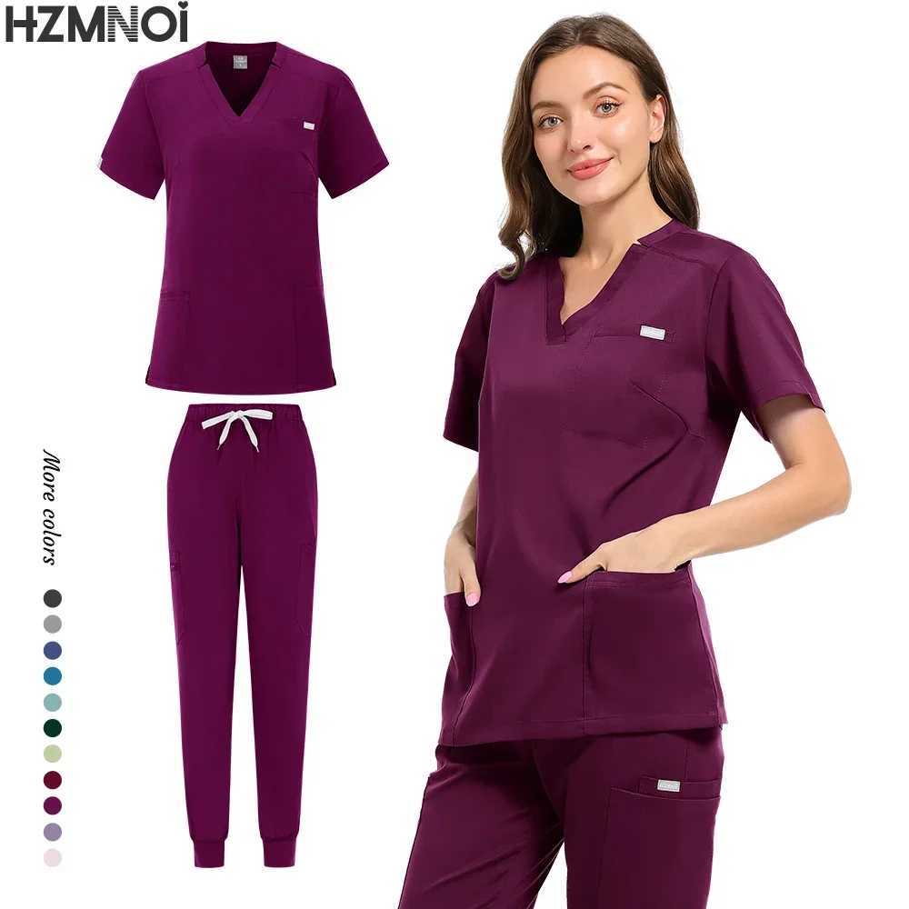 Operating Room Medical Uniform Scrubs Hospital Working Scrubs Set Medical Supplies Nurse Dental Surgery Suit Workwear X2505286
