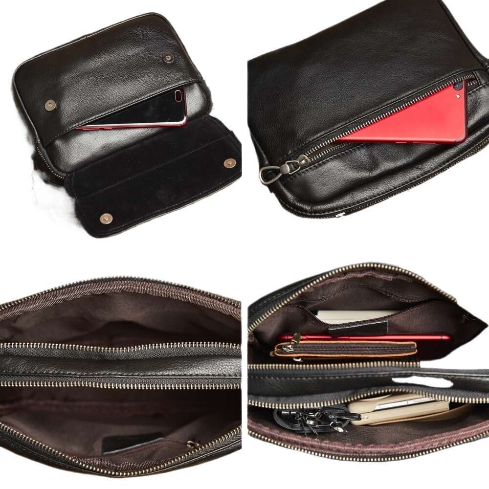 Designer Bag NASVA Genuine Leather Men S Shoulder Casual Crossbody Mini Small Satchel Messenger Bag For Inch Ipad