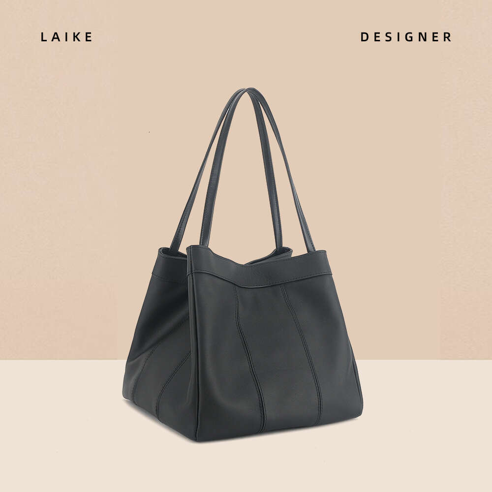 2024 New Women's First Layer Cowhide Transformable Large Capacity Simple Handbag High-end Genuine Leather Small Square Bag