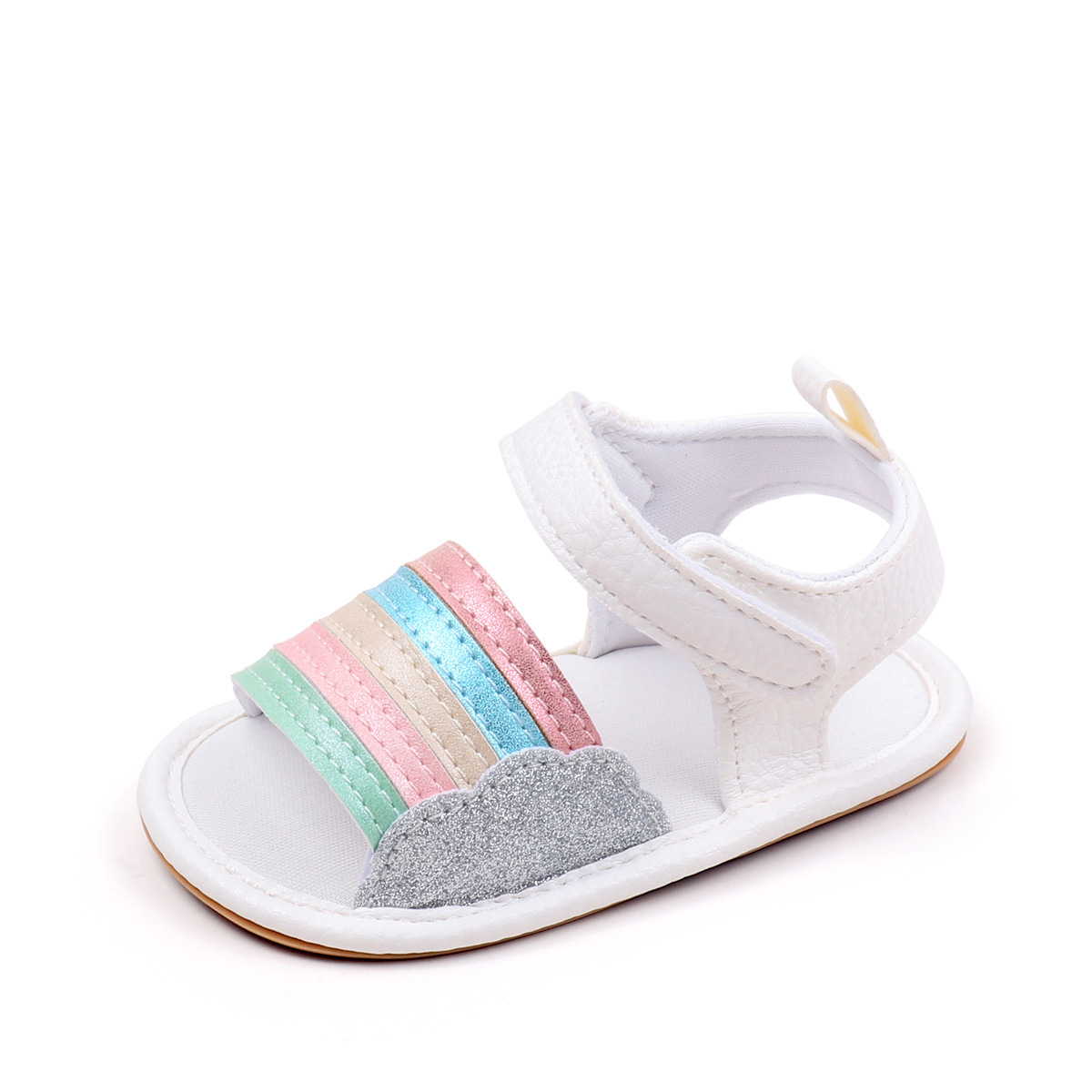 Designer Shoes Baby Sandals Toddler Flats Non-slip Rubber Sole Infant Beach Sandals Kidsnest Crib First Walker Summer Baby Shoes Sizes 0-18 Months K07