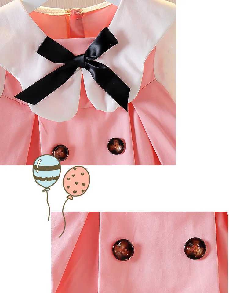 Spring newborn baby girl clothes loose dress coats for baby girls clothing 1 year babies birthday princess party dresses dress X250528