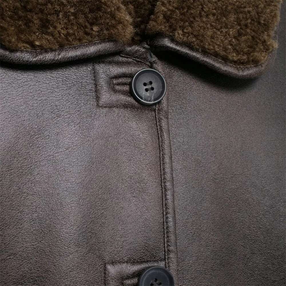 New autumn winter fashion casual women's clothing loose and versatile lapel, double-sided jacket