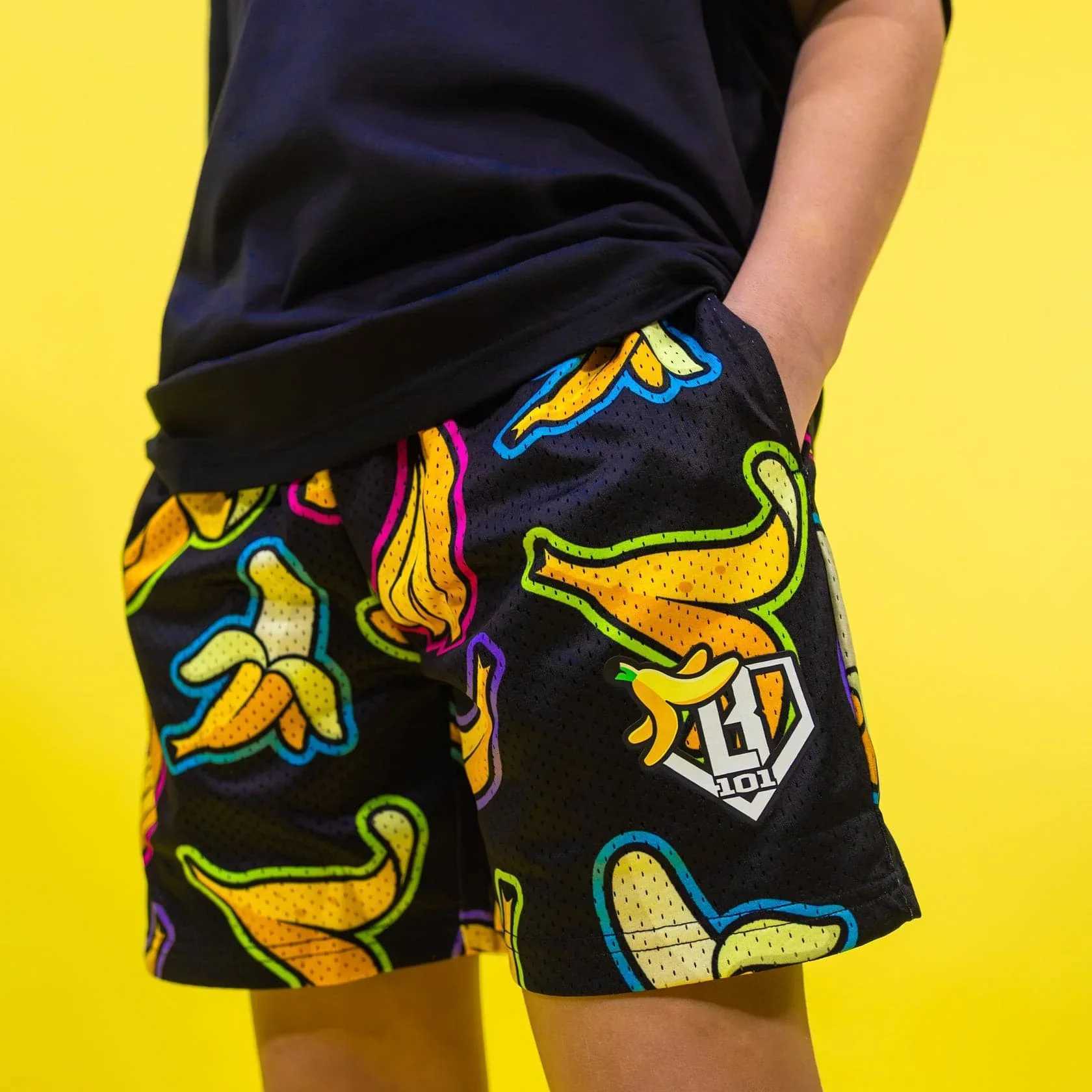 2025 Youth Summer Banana Youth Shorts Fashion Trend Comfortable Casual Shorts Mens Beach Shorts Sports Fitness Baseball Shorts X250528